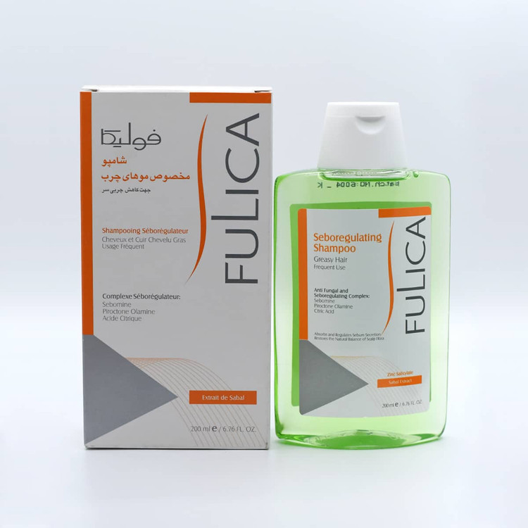 شامپو موهای چرب فولیکا fulica