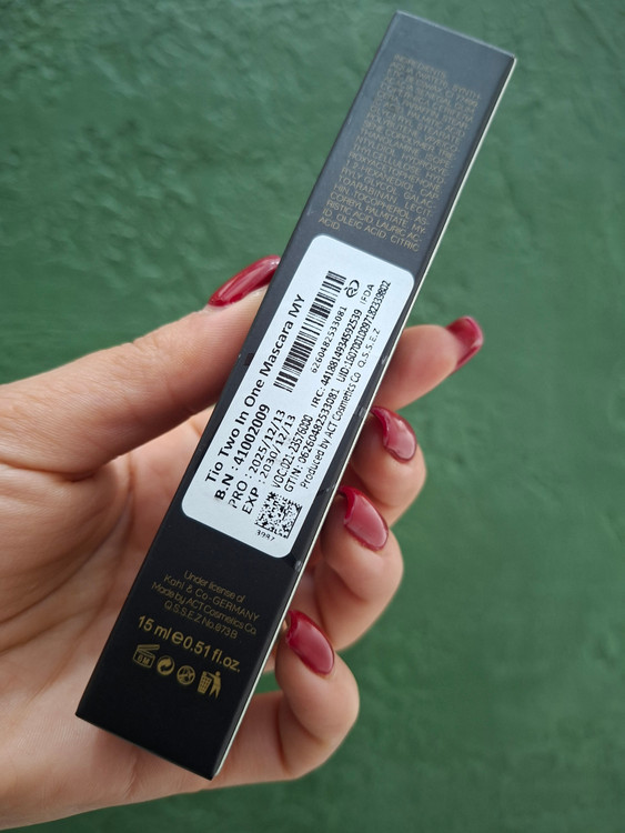 mascara دو در یک مای