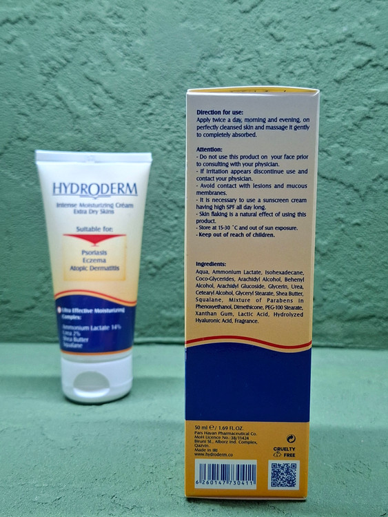خرید قویترین مرطوب کننده صورت Hydroderm