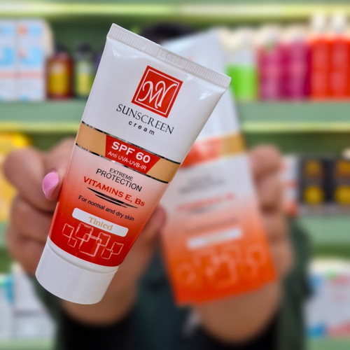کرم ضد آفتاب رنگی SPF60 مای برای پوست نرمال و خشک