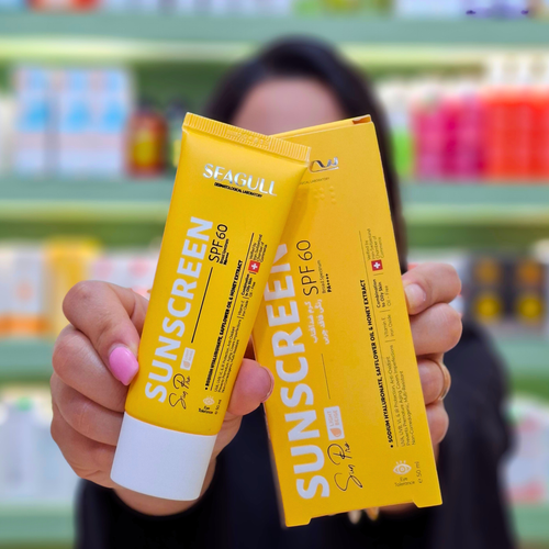 کرم ضد آفتاب رنگی سی گل با SPF60 مناسب پوست معمولی تا چرب حجم 50 میلی لیتر