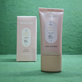 کرم ضد آفتاب رنگی SPF60 ویت یو بژ روشن 50میل