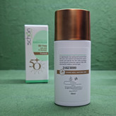 ضد آفتاب فلوئید رنگی شون مدل Dew Shield با SPF 50 حجم 50 میلی لیتر