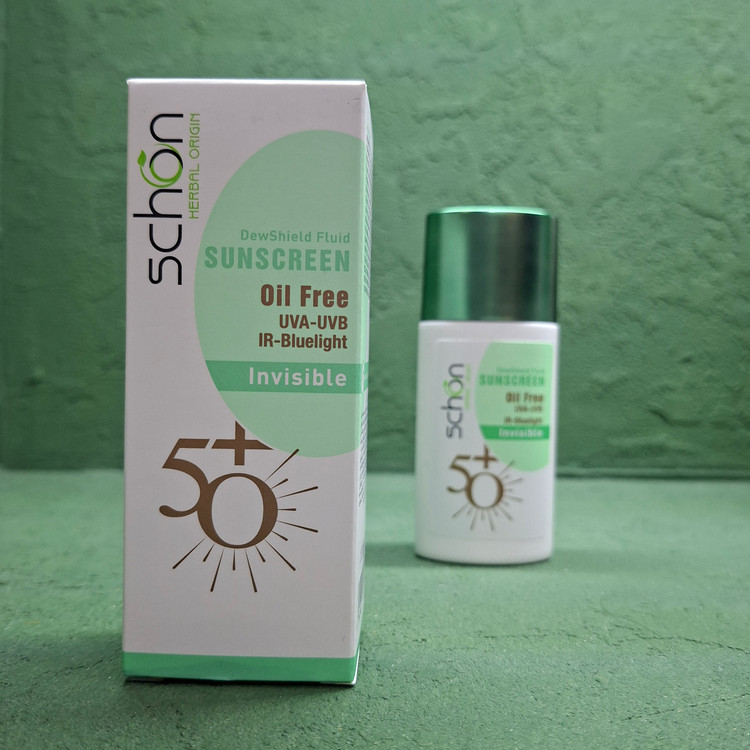ضد آفتاب فلوئید بی رنگ شون مدل Dew Shield با SPF 50 حجم 50 میلی لیتر