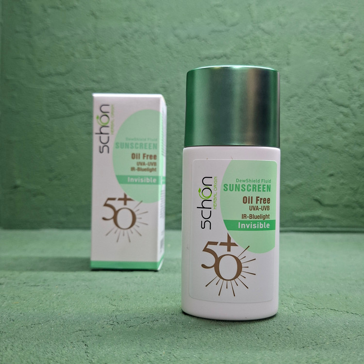 ضد آفتاب فلوئید بی رنگ شون مدل Dew Shield با SPF 50 حجم 50 میلی لیتر