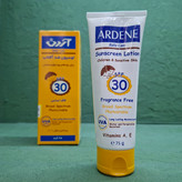 لوسیون ضد آفتاب کودکان آردن مدل Fragrance Free با SPF30 حجم 75 گرم