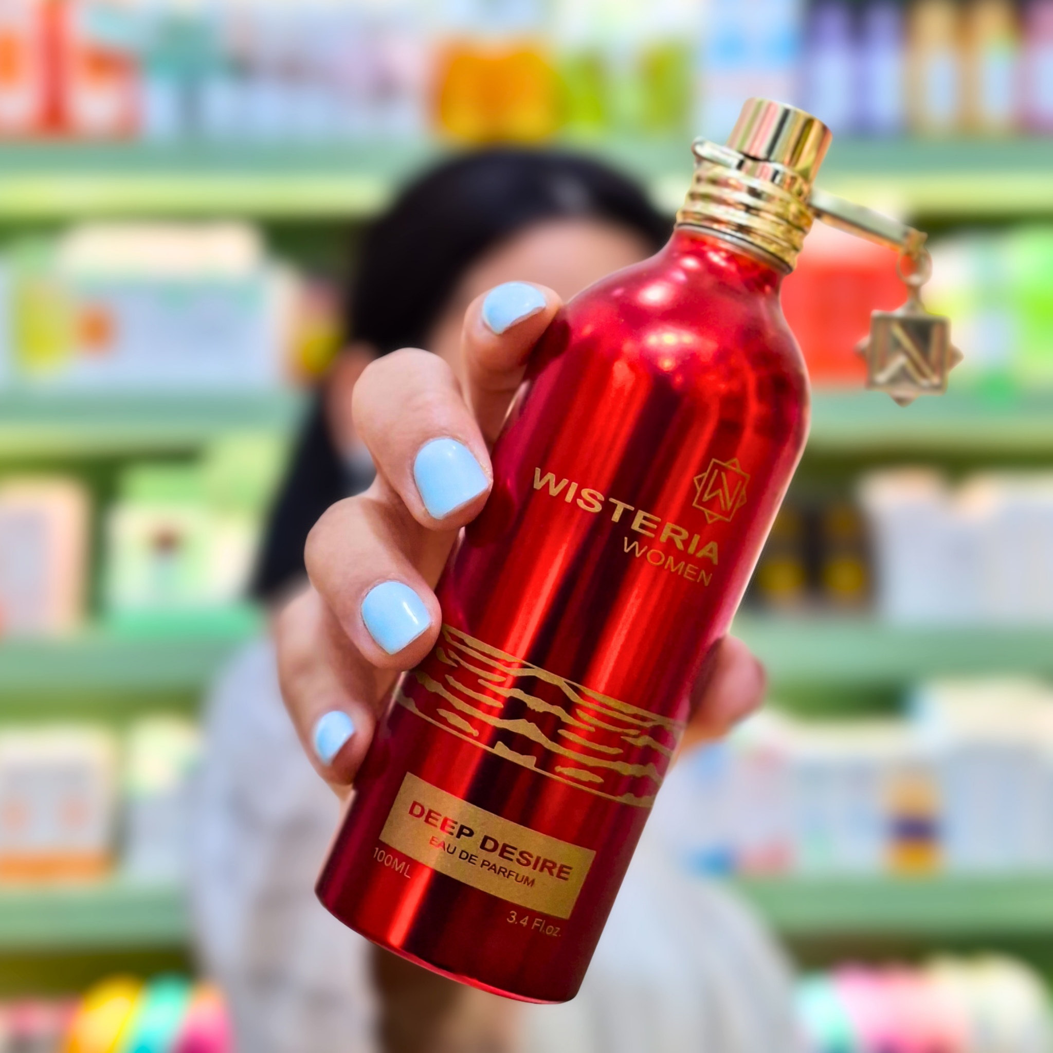 عطر زنانه ویستریا (Wisteria) مدل دیپ دیزایر Deep Desire حجم 100 میلی لیتر